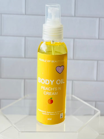 BODY OIL-PEACHES N CREAM